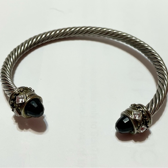 Lot of three Open Cuff Bracelets in very good condition - Picture 3 of 4